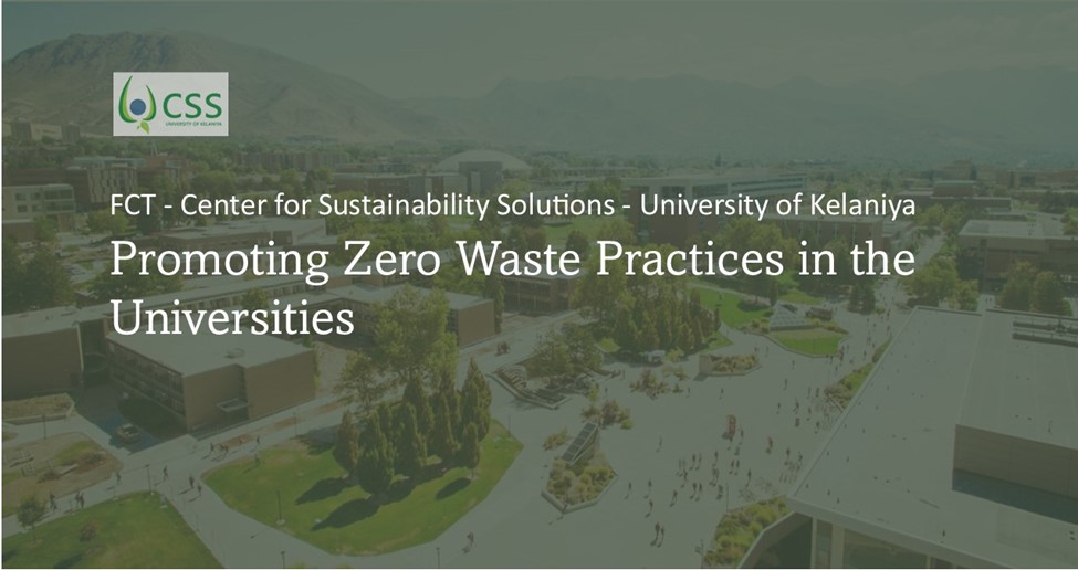 Webinar on Promoting Zero Waste Practices in University